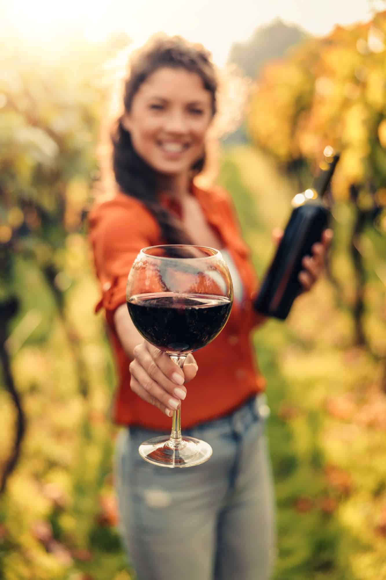 Se faire plaisir avec un verre de vin