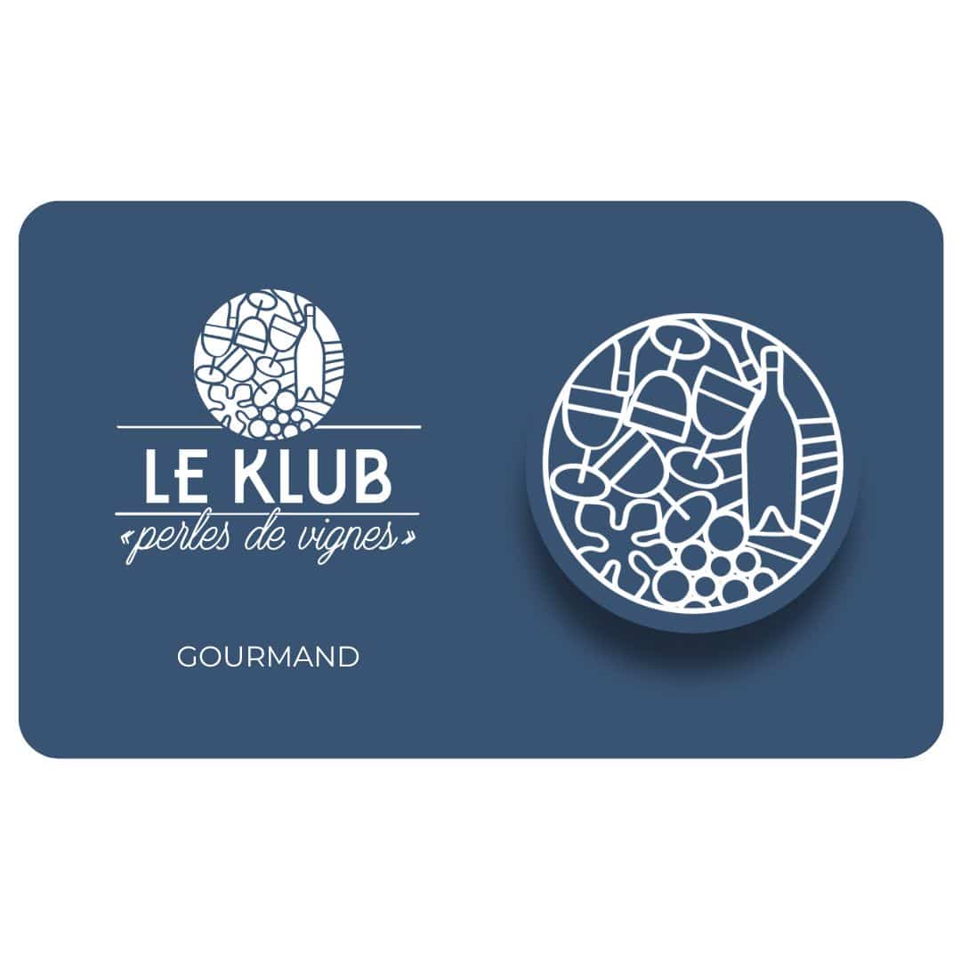 Carte Klub avantages Gourmand